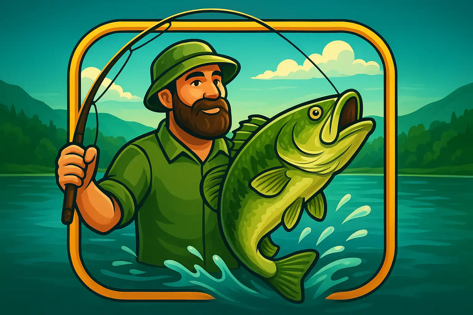 Big Bass Bonanza Spielautomat bei Atefia